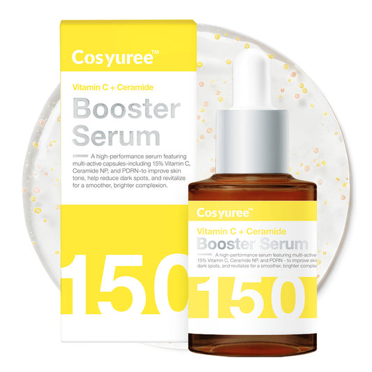 [Cosyuree] Vitamin C Capsule + Ceramide Booster Serum for Vital Glow, Brightening Skincare with Barrier Support