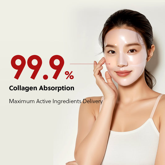 [Cosyuree] #1 Emerging K-beauty brand Collagen Peptide Deep Absorbing Gel Mask, Hydrating & Firming Overnight Premium Korean Facial Mask, Vegan Skincare for Moisture, Minimizing Pore & Elasticity
