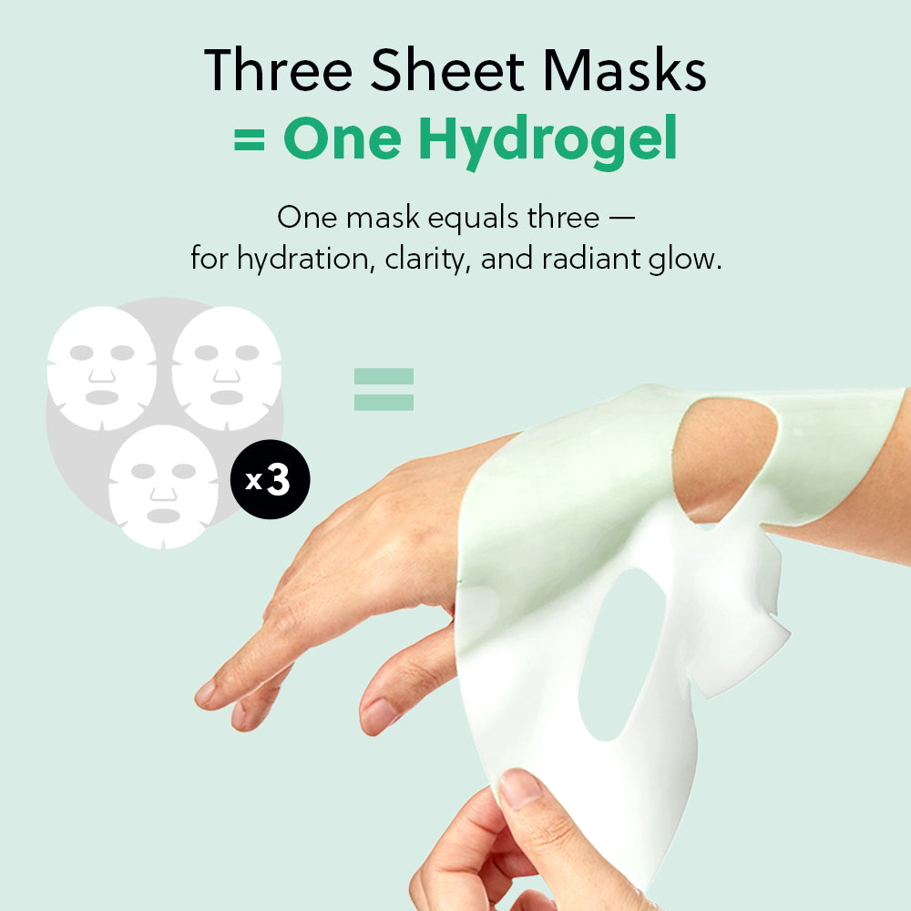 [Cosyuree] #1 Emerging K-beauty brand PDRN + Panthenol Deep Absorbing Gel Mask for Redness Relief and Skin Regeneration Overnight Hydrogel Mask