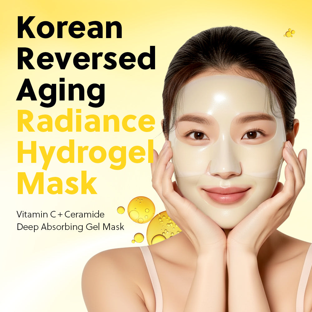 [Cosyuree] #1 Emerging K-beauty brand Vitamin C Ceramide Deep Absorbing Gel Mask for Brightening, Dark Spots, and Uneven Skin Tone Overnight Korean Facial Gel Mask