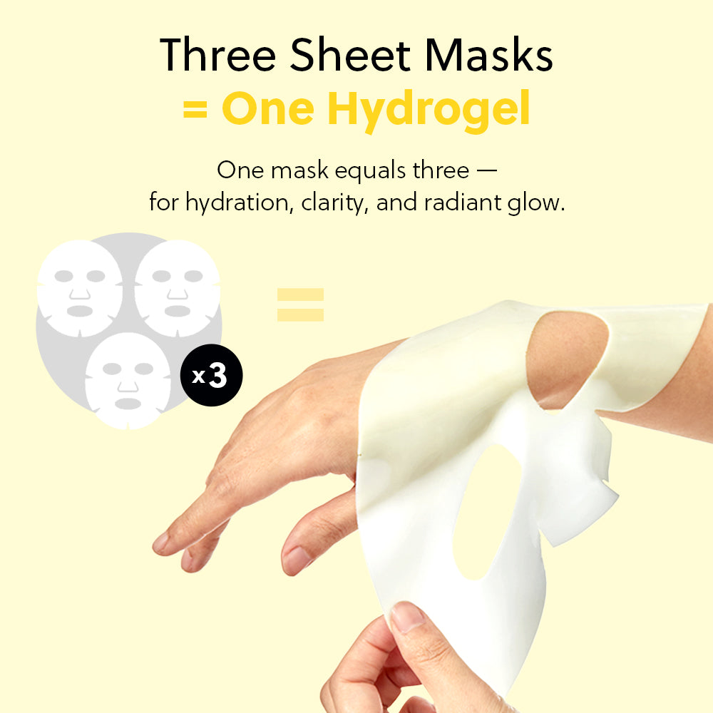 [Cosyuree] #1 Emerging K-beauty brand Vitamin C Ceramide Deep Absorbing Gel Mask for Brightening, Dark Spots, and Uneven Skin Tone Overnight Korean Facial Gel Mask